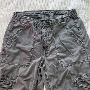 American Eagle Outfitters Charcoal Cargo Pants